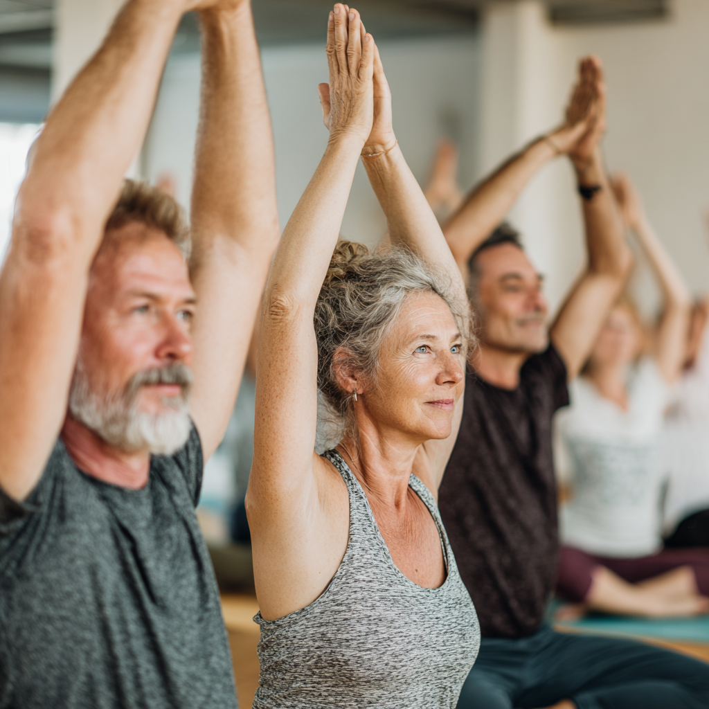 Mladší slovenský muž v relaxačnej jógovej pozícii so zavretými očami, sedí s prekríženými nohami v tichom prostredí